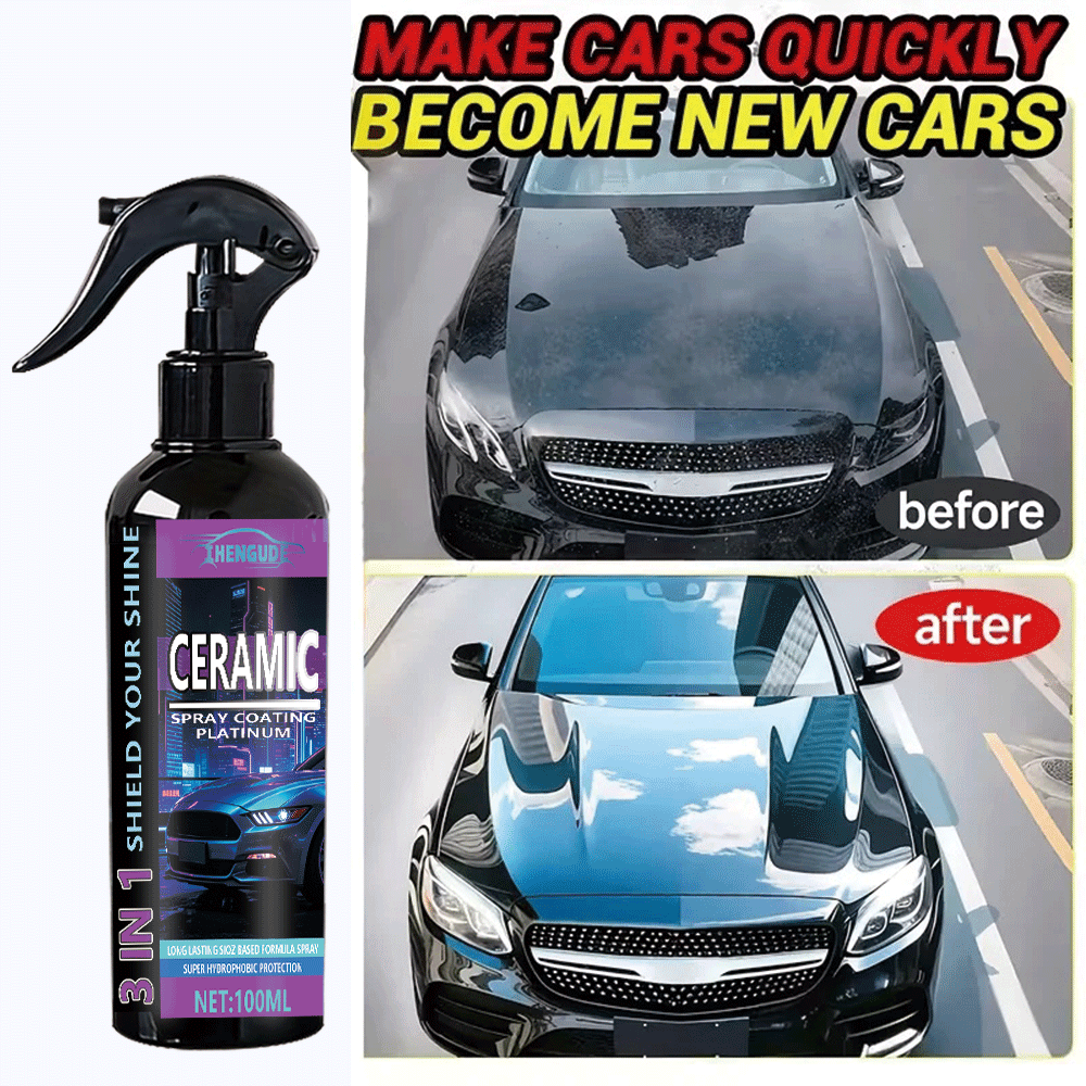 Car Wax Ceramic Coating - Spray de revêtement céramique nano pour