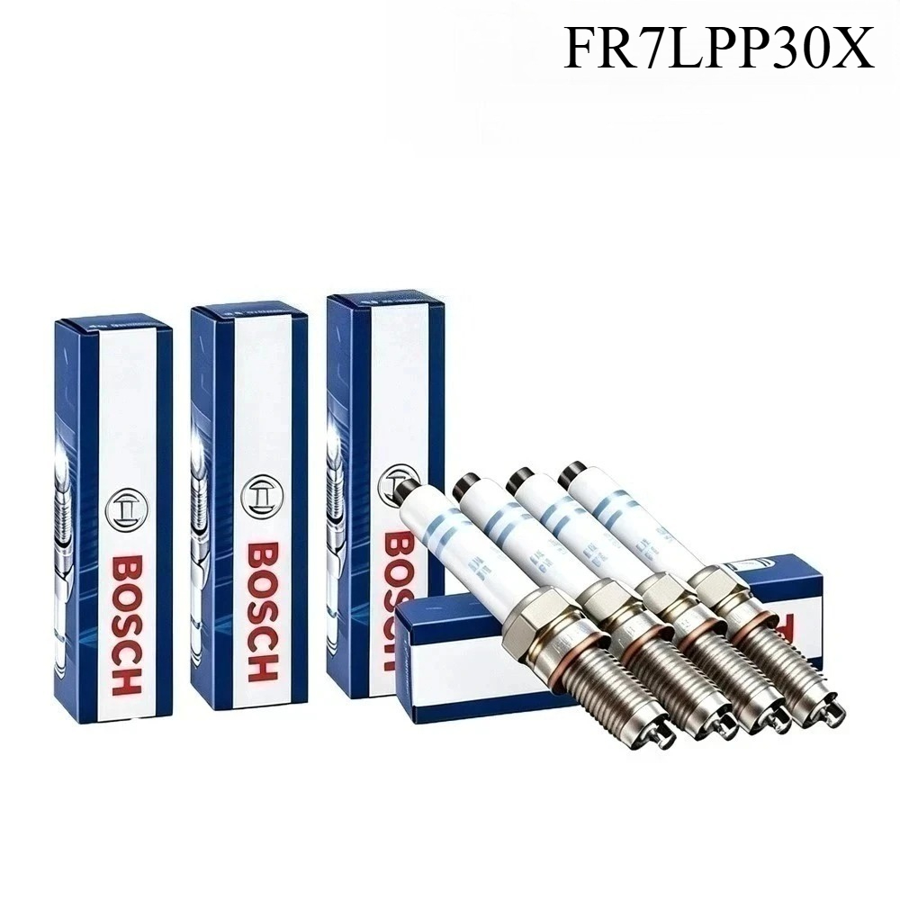 Bosch Spark Plug Platinum - Bougie d'allumage Bosch FR7LPP30X Platinum, utilisée