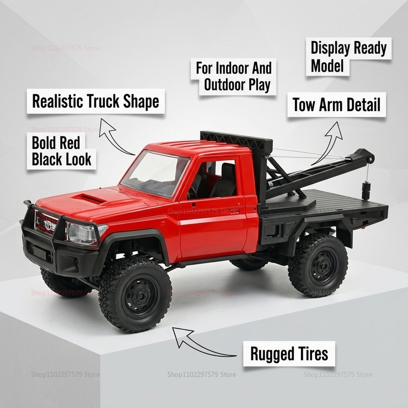 Camion tout-terrain RC Rock Cr - Dirt Brush Interior avis et prix