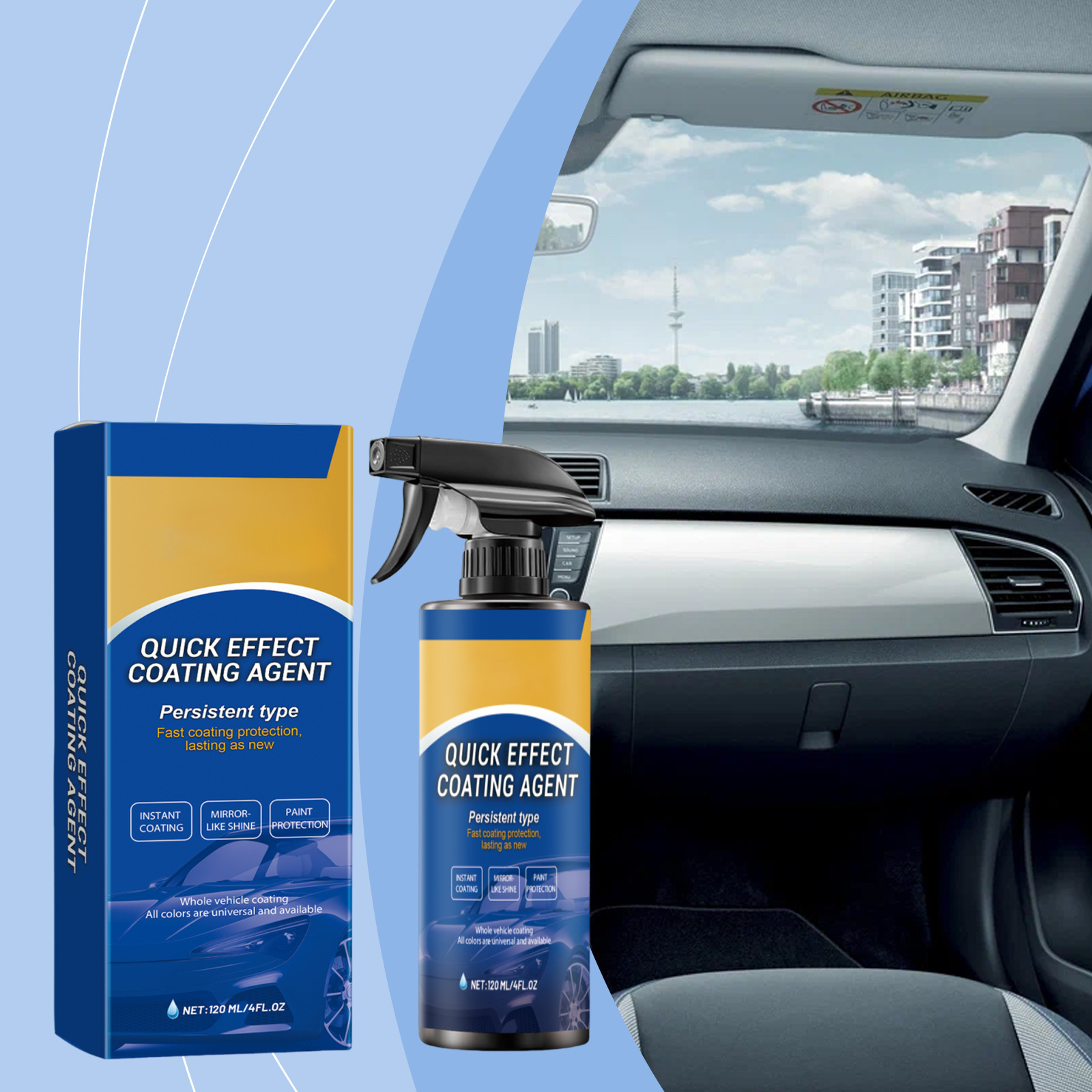Spray de revêtement céramique  - Car Wax Ceramic Coating avis et prix