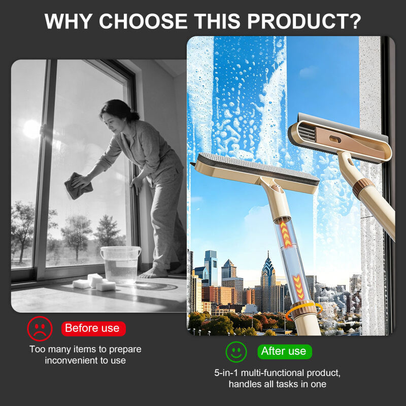 Nettoyeur de vitres 4-en-1 ext - Glass Cleaner Streak avis et prix